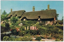 Postcard Anne Hathaway Cottage Shottery Stratford Upon Avon UK - £2.31 GBP