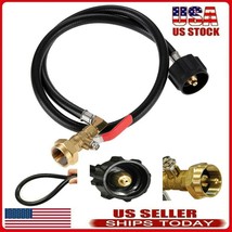 40In Propane Refill Adapter Hose 350Psi High Pressure With On/Off Control - $37.99