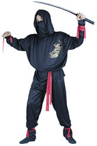 Ninja Fighter Adult Costume - £71.99 GBP