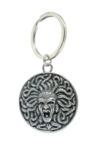 Medusa Keyring Goddess Curse Queen of Protection Greek Gorgon Keyring Ke... - £4.75 GBP