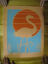 Rush Poster Silkscreen Signed Numbered June 15 West Palm Beach - $270.41