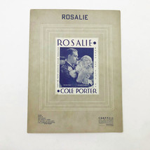 Vintage Sheet Music Rosalie Cole Porter Nelson Eddy Eleanor Powell 1937 - £10.09 GBP