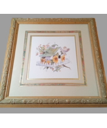 Marilyn Simandle Birdhouse Art - Framed Wall Decor  - $27.00