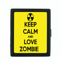 Funny Zombie D1 Small Black Case Card Money Holder - $13.81