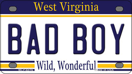 Bad Boy West Virginia Novelty Mini Metal License Plate Tag - £11.98 GBP