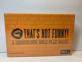 Thats NOT Funny Party Game Pilgrim Soul New Sealed Adult Humor Game - $19.77