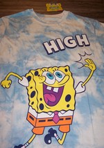 Women&#39;s Teen Spongebob Squarepants Nickelodeon Tie-Dye T-shirt Small New w/ Tag - £15.78 GBP