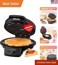 Compact Nonstick Waffle Iron with Cool Touch Handle - Perfect for 5 Mini... - $45.00