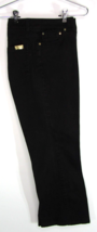 Dana Buchman Signature Womens Size 14 Mid Rise Black Stretch Denim BootCut Jeans - £14.44 GBP