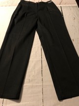 Geoffrey Beene Women’s Pants Black Pleated 100% Cotton Size 8S X 29 NWT - £24.80 GBP