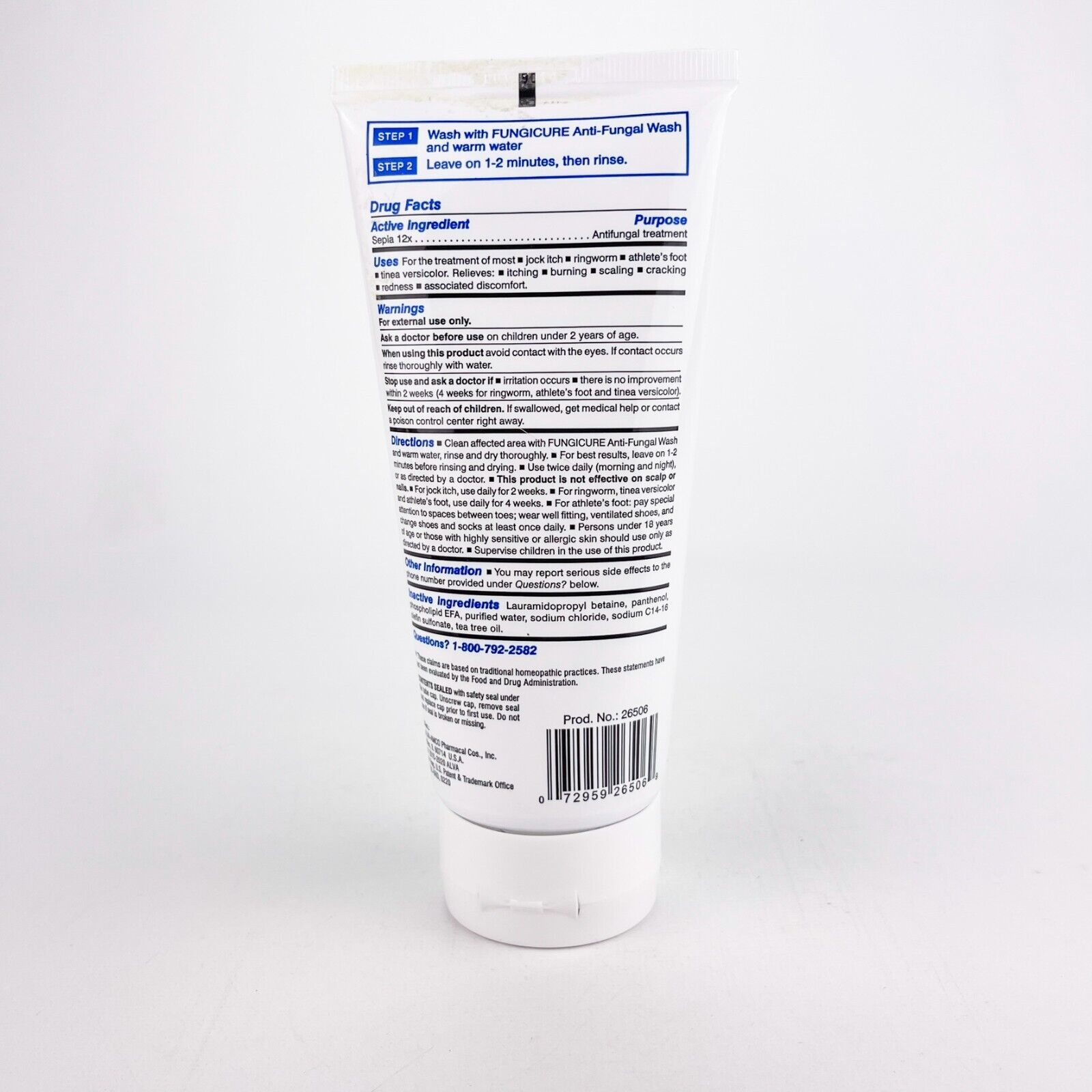 Fungicure Medicated Anti Fungal Jock Itch Wash Treat Jock Itch in the