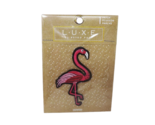 Luxe Retro Pop Sew-On Applique - New - Pink Flamingo - $6.15