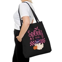 Spooky tote bag, Spooky kids halloween ghost tote bag, spooky girl, reusable bag - £21.30 GBP+