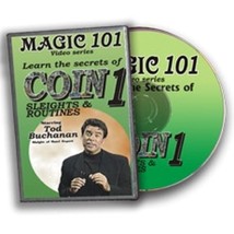Learn The Secrets Of Coin Sleights &amp; Routines - DVD - $9.89