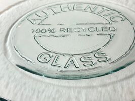 Vidrios San Miguel Authentic Recycled Dinner Plates 100% Recycled Glass ... - $118.77