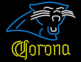 New Corona Carolina Panthers Logo Beer Neon Sign 24&quot;x20&quot; - £196.13 GBP