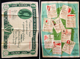 Vintage Irish Linen - Pair of 30&quot; long Towels - £35.24 GBP