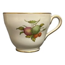 SPODE BLENHEIM Bone China 6-Cups England 1815 Y7695 Fruit &amp; Gold Trim - $48.51