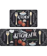 Hebe Anti Fatigue Kitchen Rug Set Of 2 Non Slip Cushioned Kitchen Mats, ... - €38,26 EUR