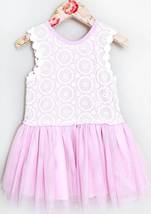 LACE AND TULLE DRESS FOR TODDLERS - $36.00