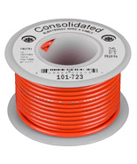 Consolidated Stranded 18 AWG Hook-Up Wire 25 ft. Orange UL R - £10.04 GBP