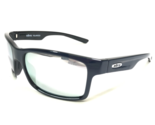REVO Sunglasses RE 1027 05 CRAWLER Black Square with Blue Mirrored Lenses - $102.38