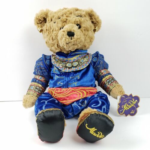 Primary image for Aladdin Genie Teddy Bear Plush Theatrical Broadway Musical Disney BABW Outfit