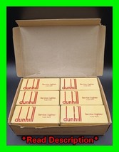 Rare Complete Box Of 12 Vintage Dunhill WWII Service Lighters In Original Boxes  - £1,165.32 GBP
