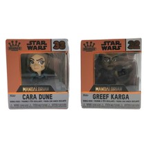 Star Wars Mandalorian Funko Minis Lot Greef Karga 32 Cara Dune 33 New - £14.07 GBP