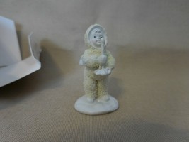 Snowbabies Dept 56 Just One Little Candle 76449 Handpainted Pewter Rare With Box - £9.51 GBP
