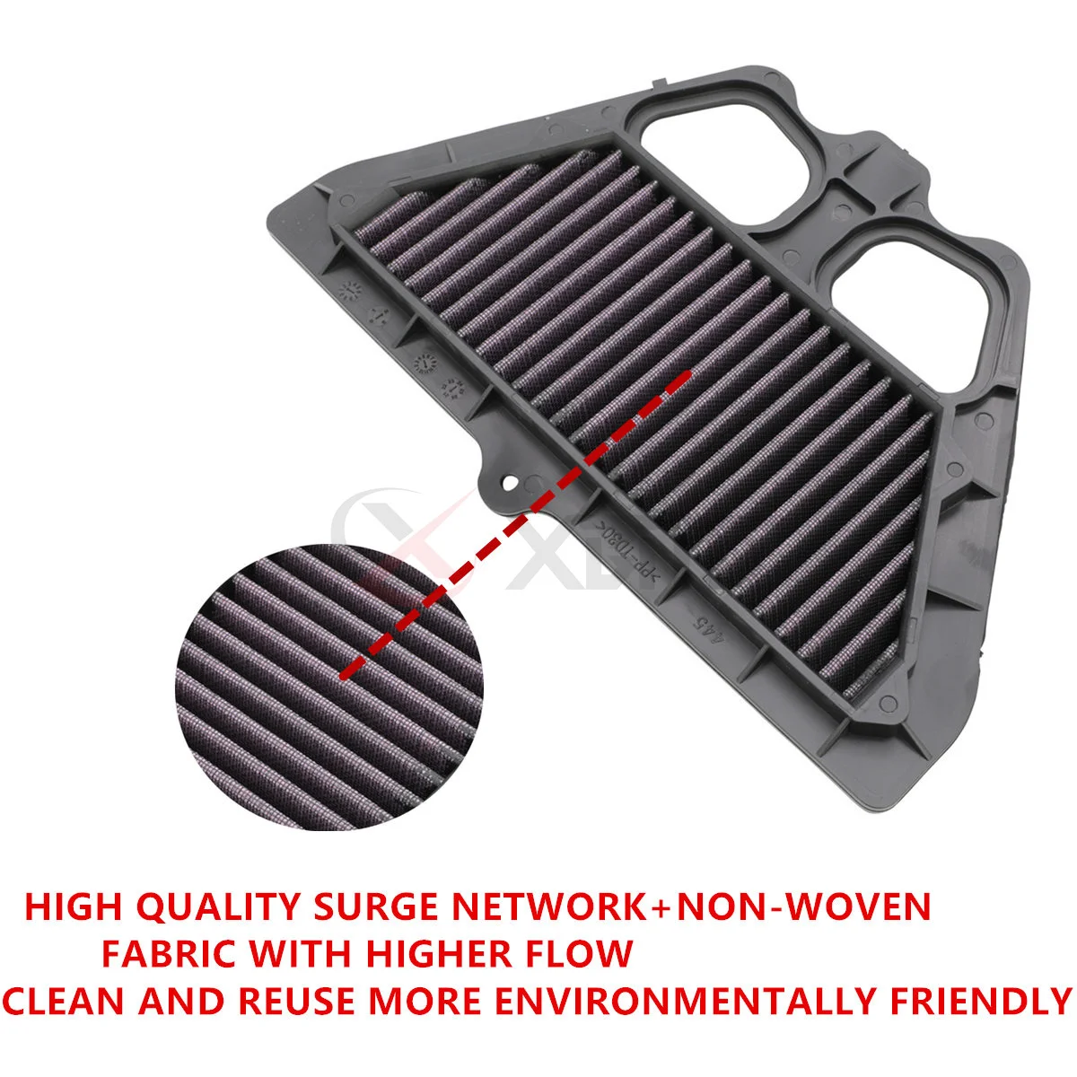 Motorcycle Air Intake Filter Cleaner   Z900 ZR900 2017 2018 2019 2020 2021 2022 - £486.12 GBP