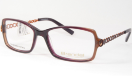 Brendel Eschenbach 903049 60 Matt Plum Eyeglasses Glasses Frame 52-18-135mm - £79.06 GBP