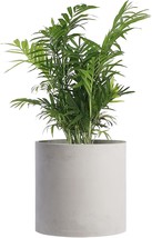 Mozing Cement Plant Pots Indoor - 6 Inch Grey Planter Pot - Modern Flower Pot - £29.98 GBP