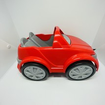 2019 American Plastic Toys Red car B222 11&quot; x 6&quot; x 6&quot; 4 wheels - $194.78 MXN