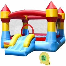 Inflatable Bounce House Castle Jumper Moonwalk Playhouse with 480W Blowe... - $414.99