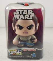 Star Wars Mighty Muggs Rey (Jakku) #5 Hasbro Action Figure - £11.03 GBP