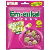 Dr.C.Soldan Em-eukal VITAMIN SHOT Sour Gummidrops gummy lozenges-90g-FRE... - $186.44 MXN