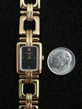 Ladies Watch French Michel Herbelin Gold Chain ETA Swiss 5 Jewel - $369.95
