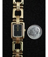 Ladies Watch French Michel Herbelin Gold Chain ETA Swiss 5 Jewel - $369.95