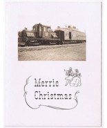 Postcard Christmas Photo RPPC Canadian National Railway 500 Train - $3.69