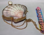 Vintage Original Clamshell Hinged Evening Bag Purse Nautical Design - $272.24