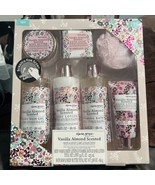 Olivia Grace Vanilla Almond Bath &amp; Body 7pc Argan Oil &amp; Shea Butter  Inf... - $554.69 MXN