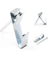 100-Pack 30 lb Picture Hanging Hooks with Wall Nails - Drywall Hangers P... - $333.38 MXN