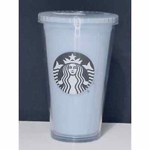 Starbucks Acrylic Tumbler Cold Cup with Lid Baby Blue - £14.01 GBP