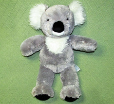 Build A Bear Koala Plush Teddy Kuddly Stuffed Animal Grey White 17" Babw Toy - $10.80