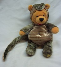 Disney Chinese New Year Snake Winnie The Pooh Bear 8&quot; Bean Bag Stuffed Animal - £15.57 GBP