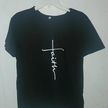 Cross Faith Men&#39;s XL casual tee shirt - Black - $550.53 MXN