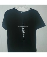 Cross Faith Men&#39;s XL casual tee shirt - Black - $550.53 MXN