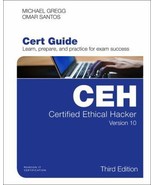 Certified Ethical Hacker (Ceh) Version 10 Cert Guide by Pearson Education - Very - $35.48