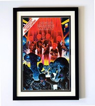 Star Wars  Poster Framed Finest Quality - £58.99 GBP